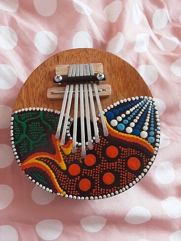 Kalimba otantik enstrüman parmak piyano