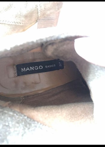 Haki Süet Topuklu Kadın Bot - Görsel 3