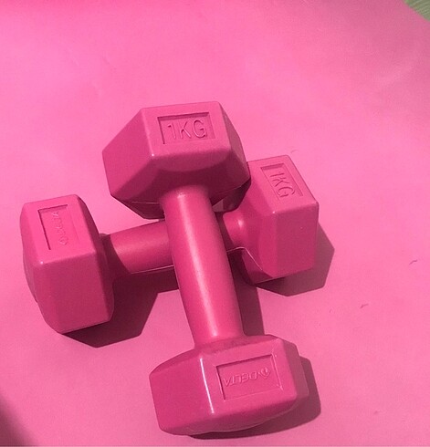  Atlama ipi ve 1 kg dumbell