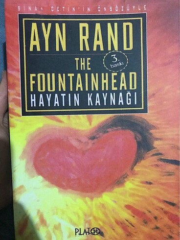 Ayn Rand dijital baskı kitap