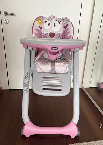 Pembe Chicco Bebek Mama Sandalyesi