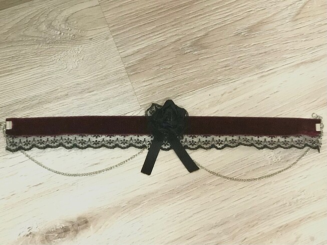 Romantik Gothic Choker Kolye