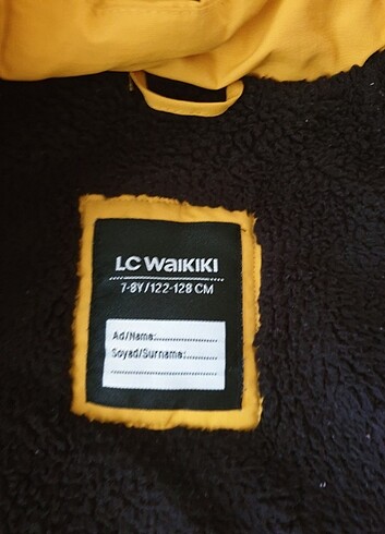 8 Yaş Beden altın Renk LCW 7-8 YAS UNISEX MONT