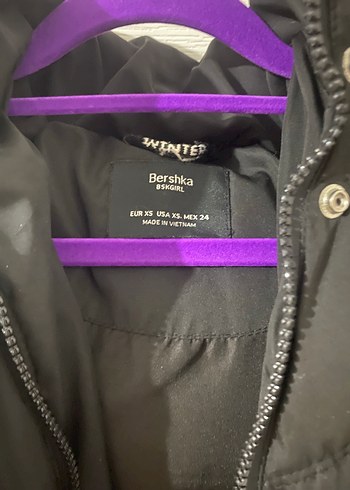 Kürklü Siyah Kadın Kışlık Mont - Görsel 4