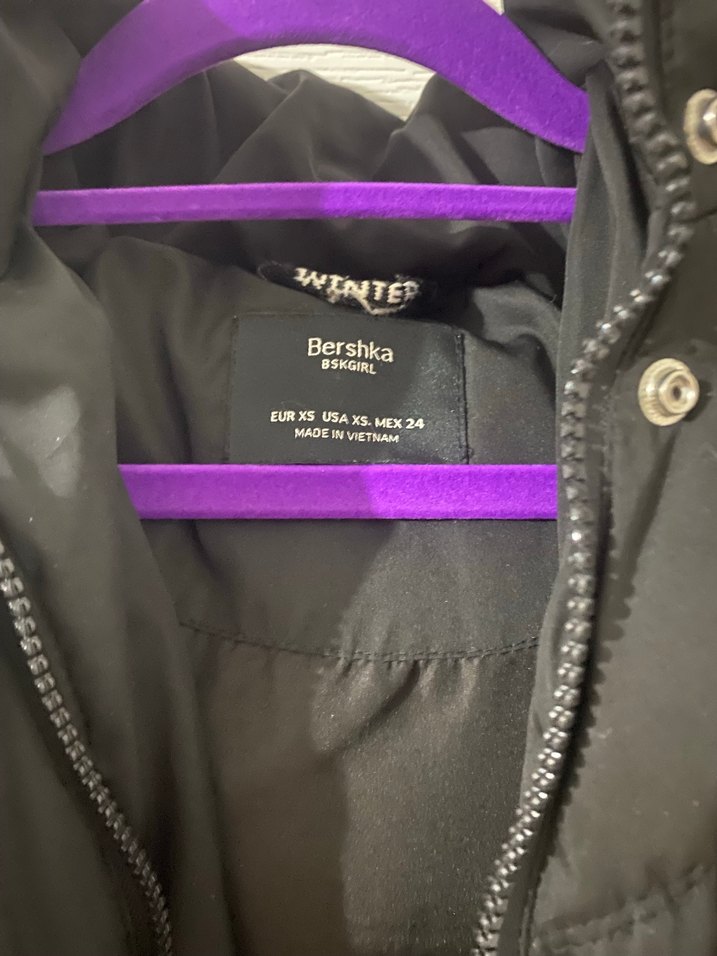 Kürklü Siyah Kadın Kışlık Mont - Görsel 4