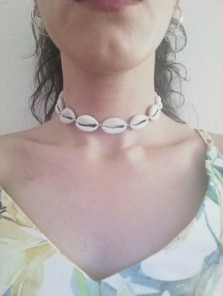 Deniz kabuğu choker