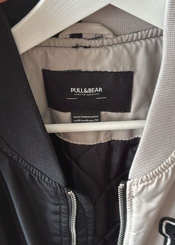 m Beden Pull and bear erkek bomber ceket