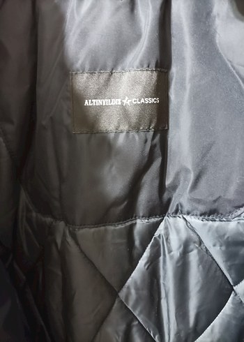 Altınyıldız siyah mont - Görsel 5