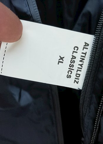 Altınyıldız siyah mont - Görsel 4