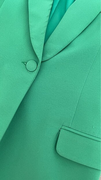 s Beden yeşil Renk Blazer ceket