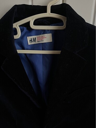 H&M 6 Yaş H&M kadife ceket.