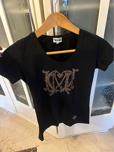 Moschino likralı bluz