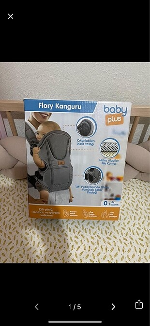 Kanguru emzik atlet yastık