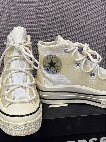 37,5 Beden Converse ? Chuck 70 Utility Hi White