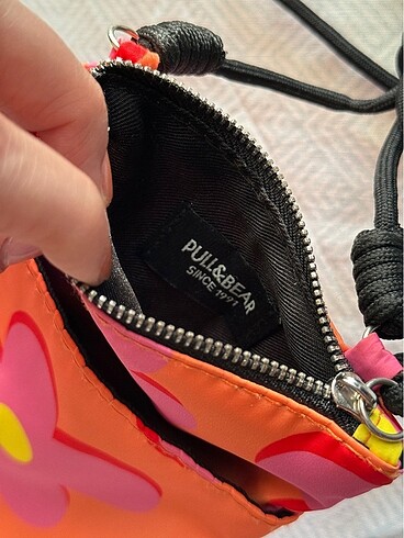  Beden Pull & Bear Desenli Çanta