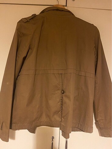 40 Beden camel Renk Pull & Bear Trençkot