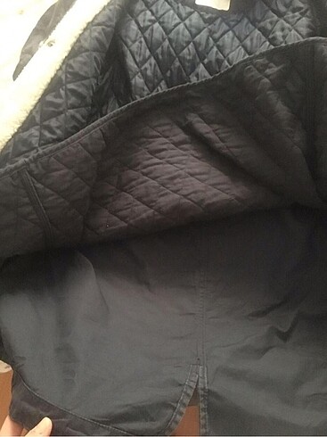 s Beden lacivert Renk H&M Kalın Kaban / Mont