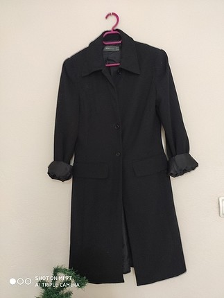 siyah uzun blazer