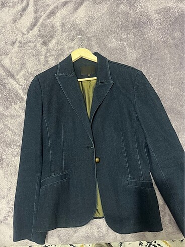 Plaka blazer ceket