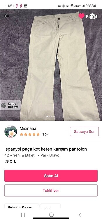 Pantolon gömlek