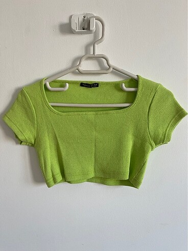 Yeşil Crop Top