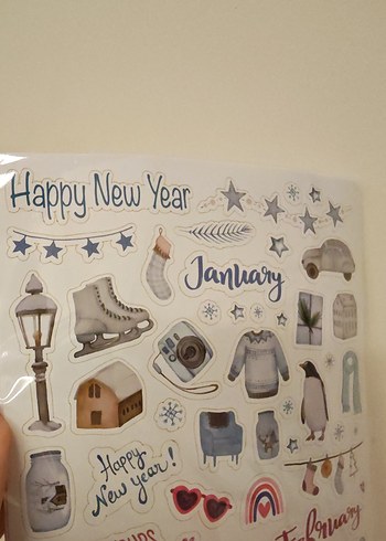 12 Ay Sticker Seti - Görsel 7