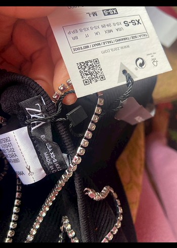 Zincir Detaylı Siyah Kadın elbise - Görsel 5