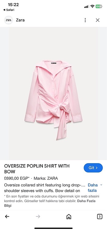 Zara Gömlek