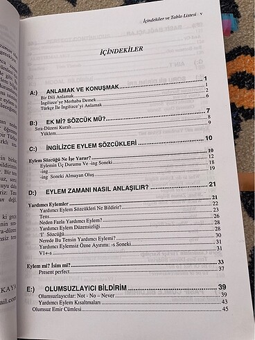  İngilizce çalışma kitabı