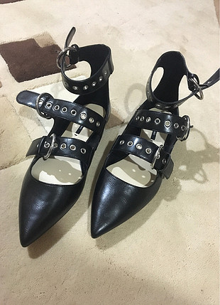Zara Zara siyah ayakkabı