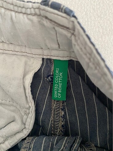 4 Yaş Beden Benetton bermuda