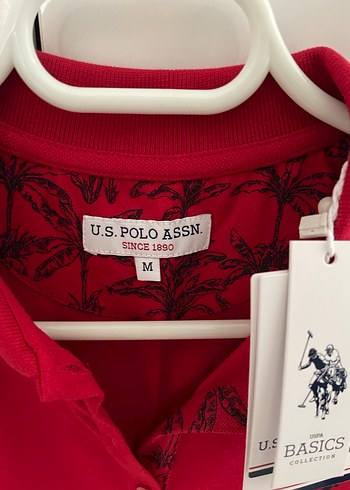 Kısa Kollu Kırmızı Polo Yaka Kadın Tişört - Görsel 4