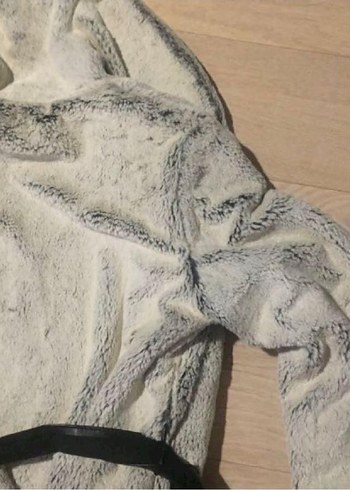 Gri Kürk Detaylı Kadın Ceket - Görsel 4