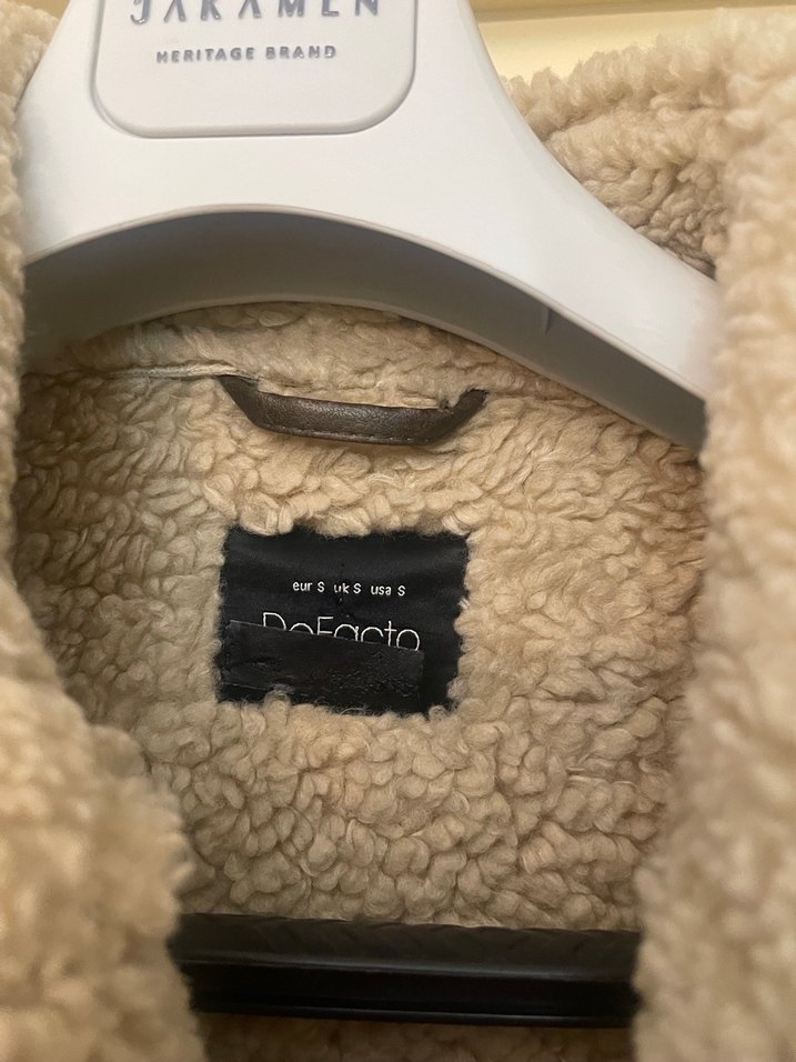 Kahverengi Kürklü Deri Kadın Ceket-Biker Mont - Görsel 3