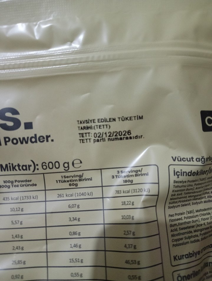 Bahs öğün tozu - Görsel 2