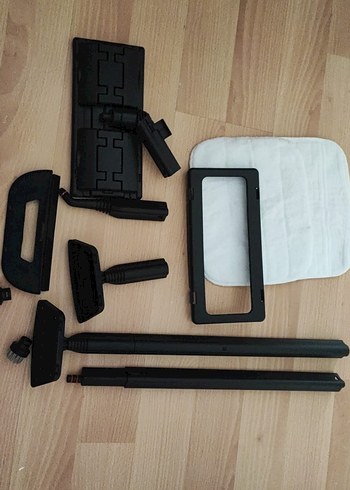 Piranha pirantech Beyaz Buharlı Temizleyici ve Aksesuar Seti