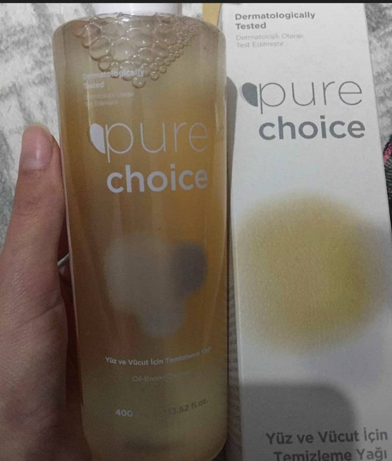 Pure Choice Yüz Temizleyici yağ - Görsel 3