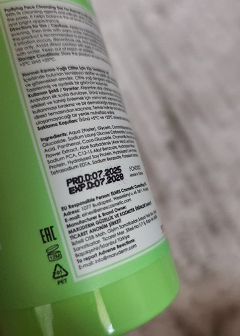 Maru.Derm Arındırıcı Yüz Temizleme Jeli 200 ml - Görsel 4