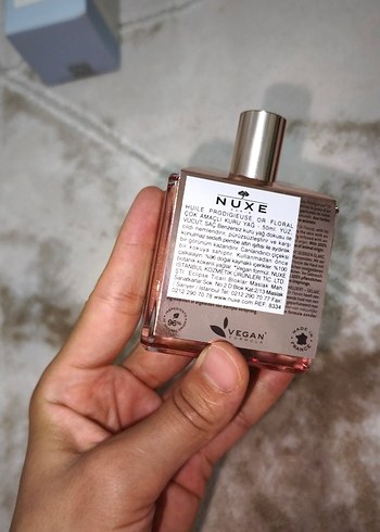 Beden Renk Nuxe Huile Prodigieuse pembe Çok Amaçlı Yağ 50 ml