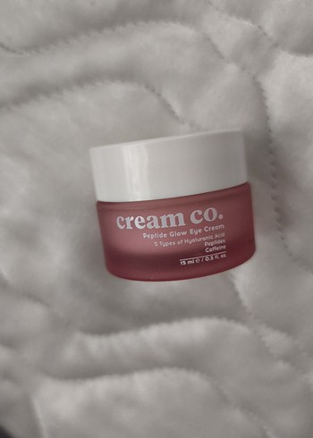 cream co. Peptid Işıltı Göz Kremi 15 ml
