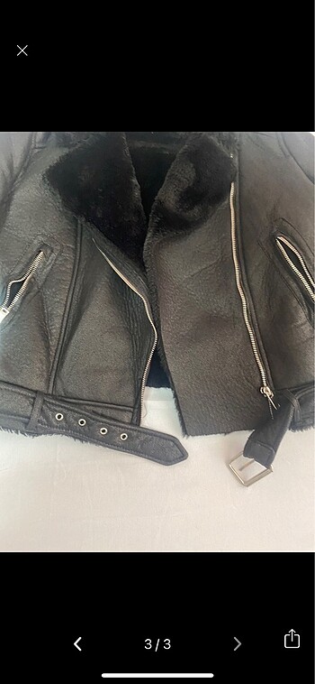 s Beden Zara biker ceket