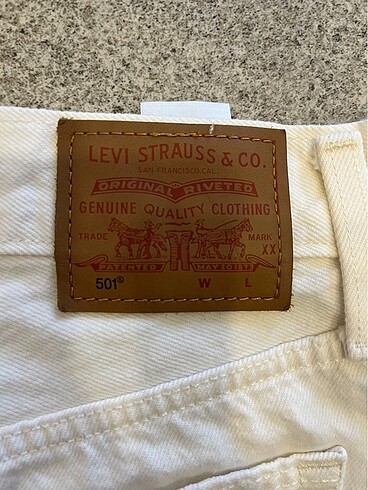 xs Beden Levis Kot Şort