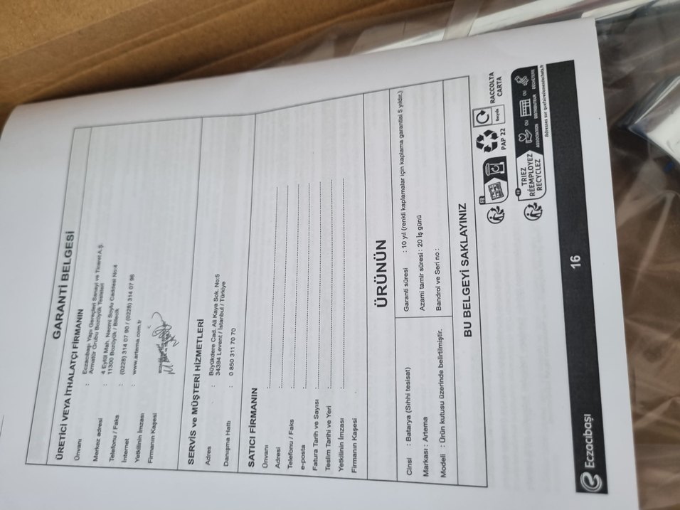 musluk Artema garantili son fiyat bağlama aparatı yok - Görsel 5