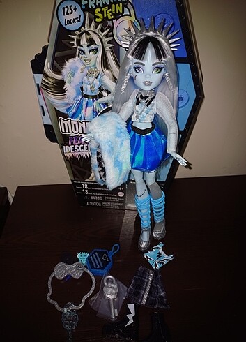 Beden Monster high fear idescent frankie
