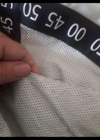 Adidas Kadın beyaz Adidas Beyaz Mini Şort - Loose Fit