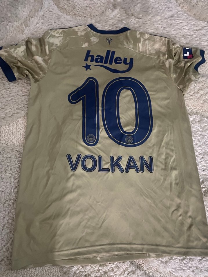 Gri Baskılı Kısa Kollu Erkek FENERBAHÇE Forma - Görsel 2