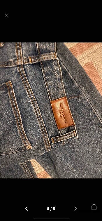xs Beden Mango mom kot pantolon