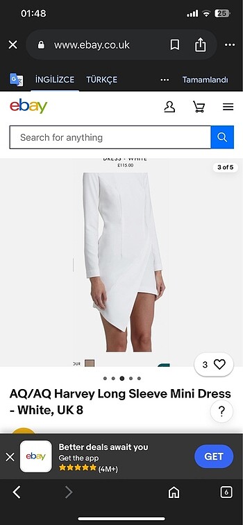 Aqua Aq Aq elbise kusursuz etiketli