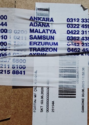 Diğer Fortini Multi Fibre Bebek Besini 200 ml
