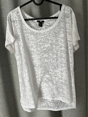 H&M Transparan Tshirt